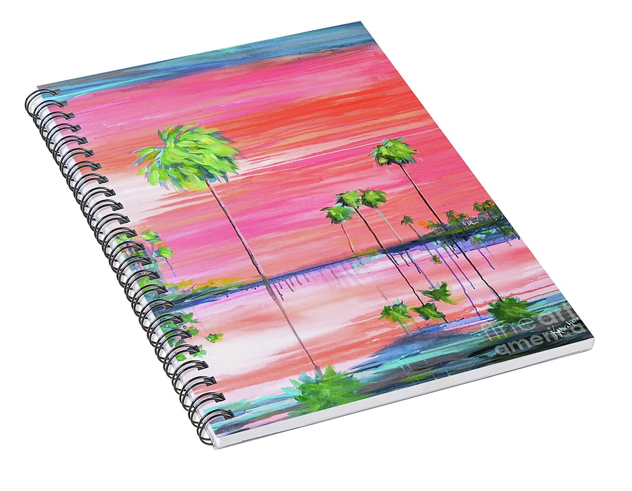Dreamy Reflections - Spiral Notebook