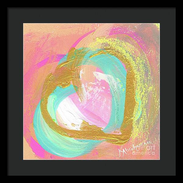 Heart Echo Love 2021 1 - Framed Print