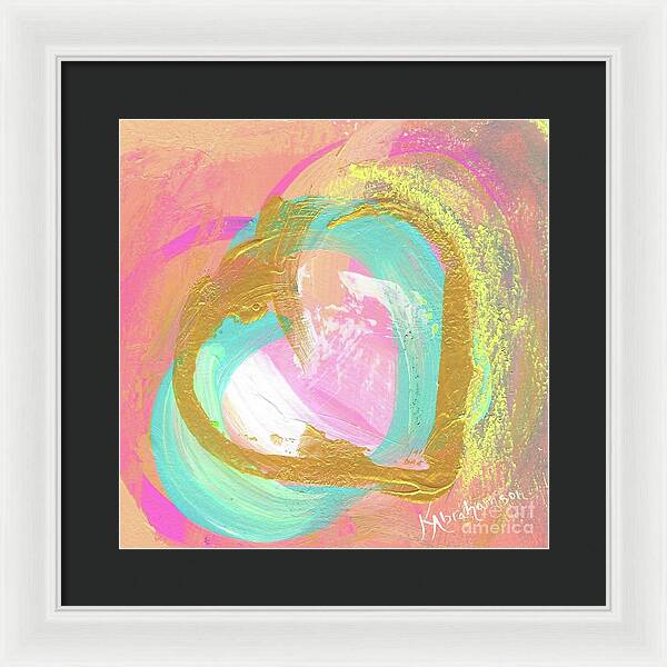 Heart Echo Love 2021 1 - Framed Print