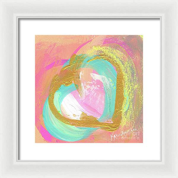 Heart Echo Love 2021 1 - Framed Print