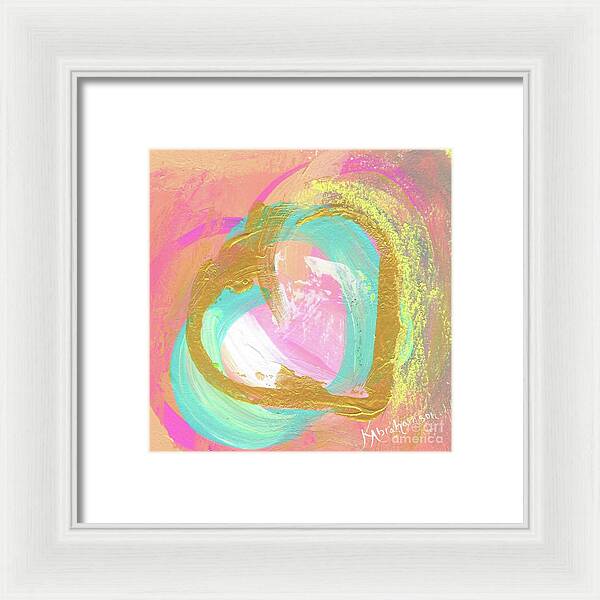 Heart Echo Love 2021 1 - Framed Print