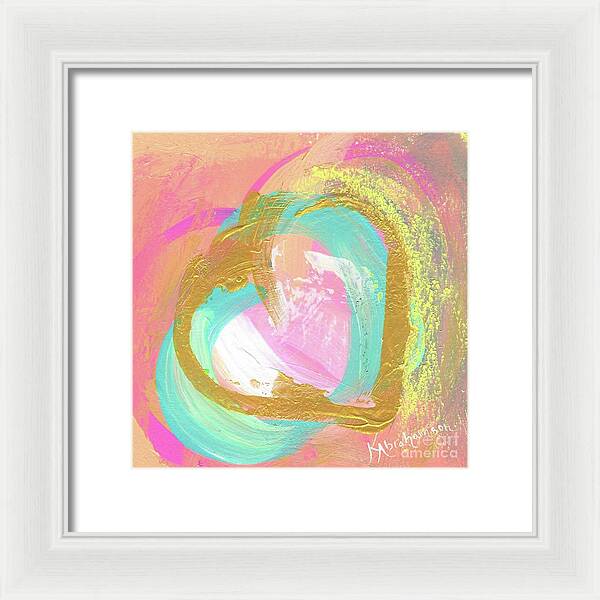 Heart Echo Love 2021 1 - Framed Print