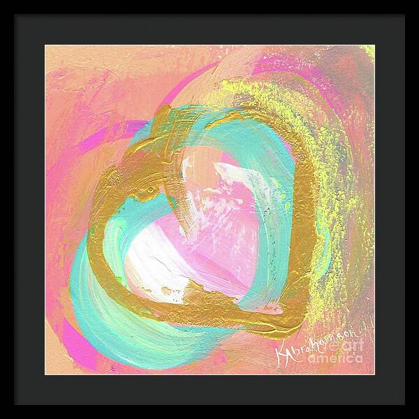Heart Echo Love 2021 1 - Framed Print