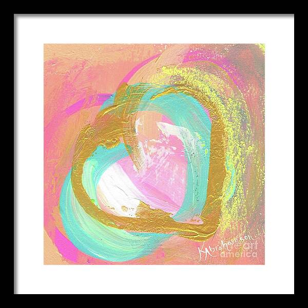 Heart Echo Love 2021 1 - Framed Print