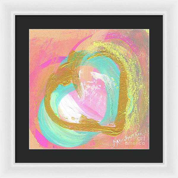 Heart Echo Love 2021 1 - Framed Print
