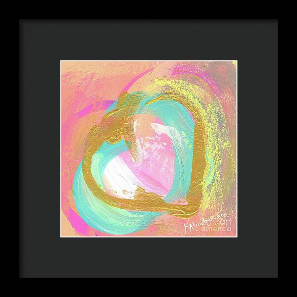 Heart Echo Love 2021 1 - Framed Print