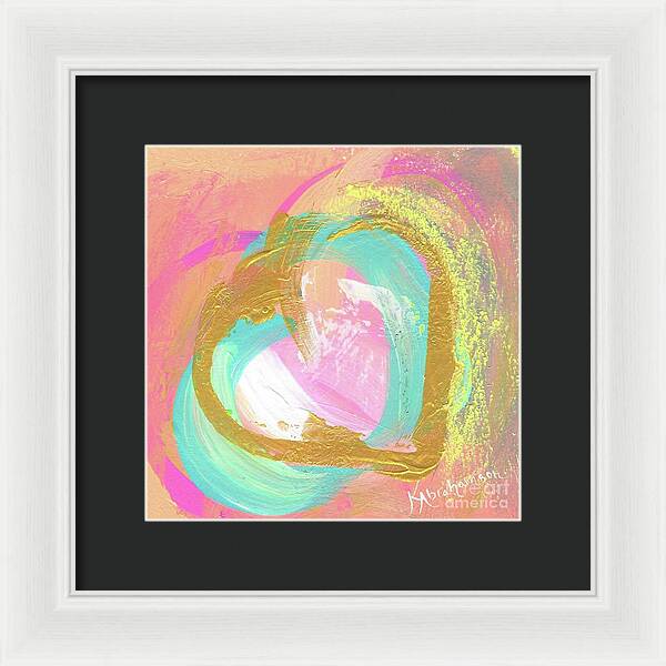 Heart Echo Love 2021 1 - Framed Print