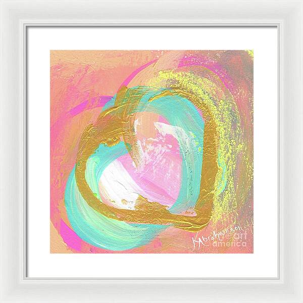 Heart Echo Love 2021 1 - Framed Print