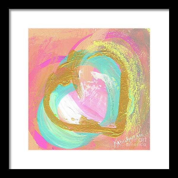 Heart Echo Love 2021 1 - Framed Print