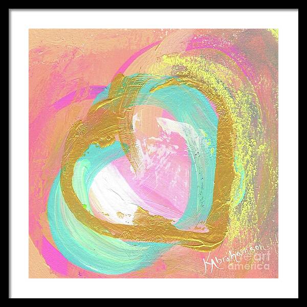 Heart Echo Love 2021 1 - Framed Print