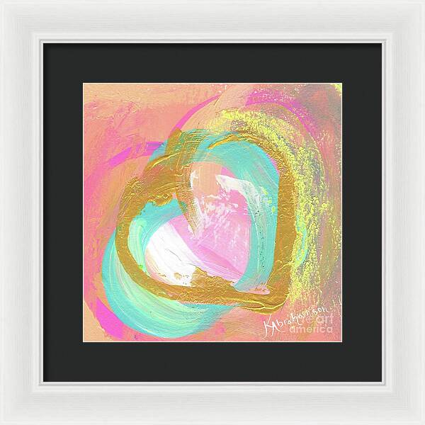 Heart Echo Love 2021 1 - Framed Print