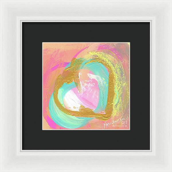 Heart Echo Love 2021 1 - Framed Print