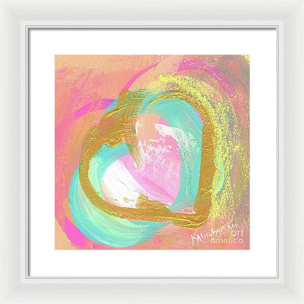 Heart Echo Love 2021 1 - Framed Print