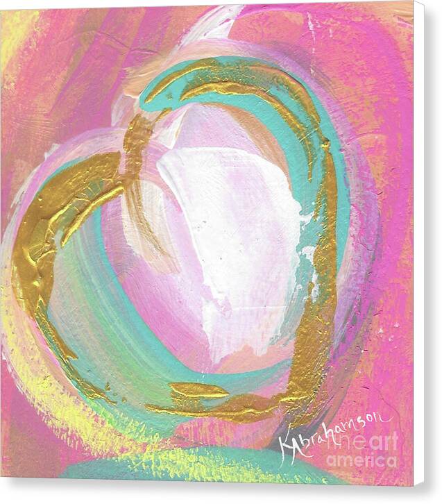 Heart Echo Love 2021 4 - Canvas Print