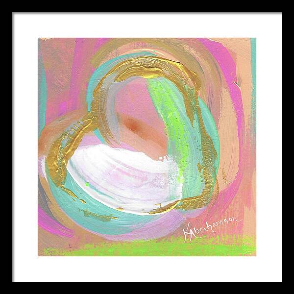 Heart Echo Love 2021 5 - Framed Print