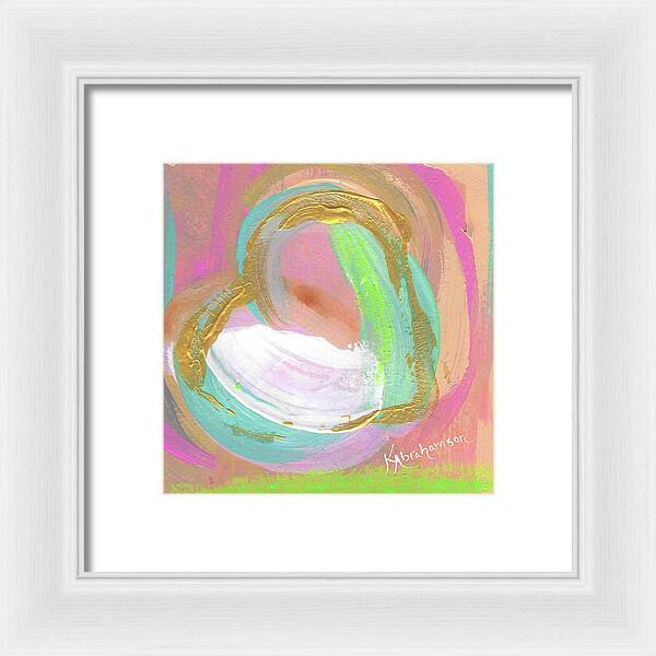Heart Echo Love 2021 5 - Framed Print