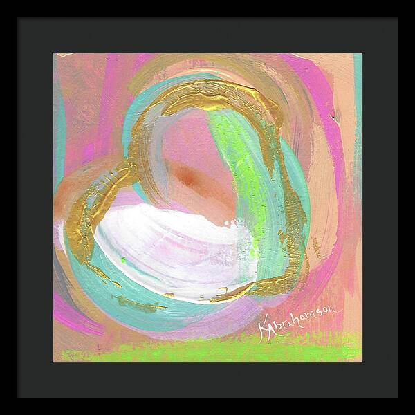 Heart Echo Love 2021 5 - Framed Print