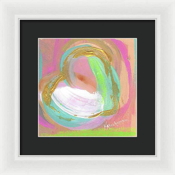 Heart Echo Love 2021 5 - Framed Print