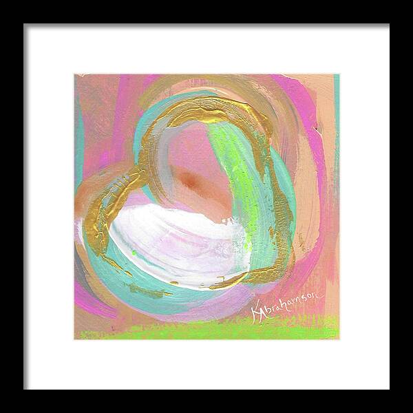 Heart Echo Love 2021 5 - Framed Print