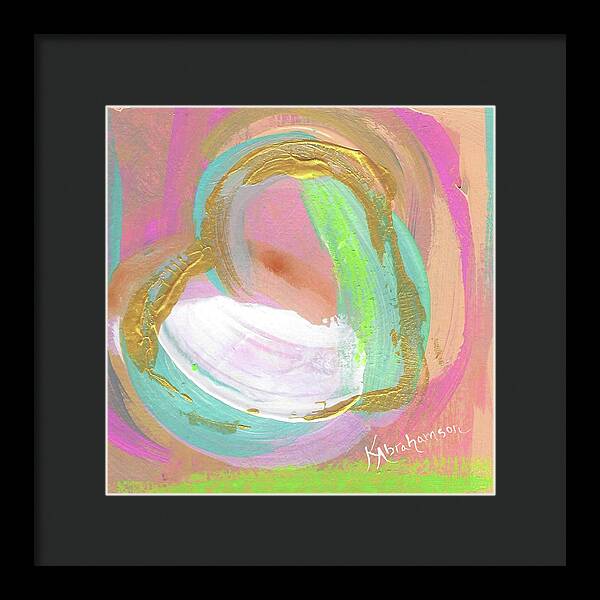 Heart Echo Love 2021 5 - Framed Print