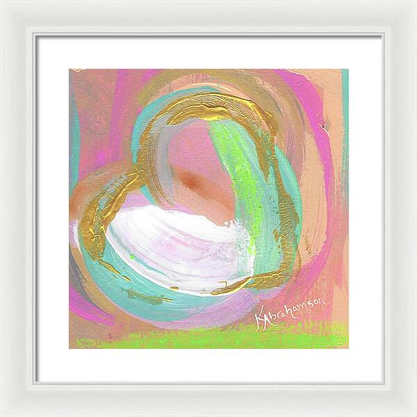 Heart Echo Love 2021 5 - Framed Print