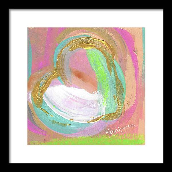 Heart Echo Love 2021 5 - Framed Print