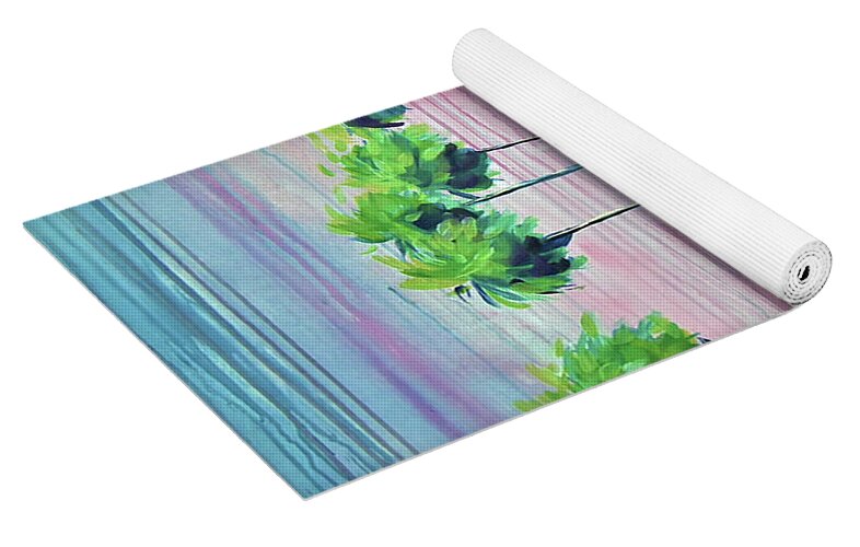 Intercoastal Pink Sky Reflections 2 - Yoga Mat