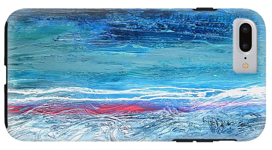 Magnificent Morning Abstract Seascape - Phone Case