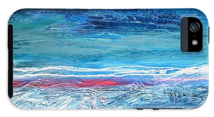Magnificent Morning Abstract Seascape - Phone Case
