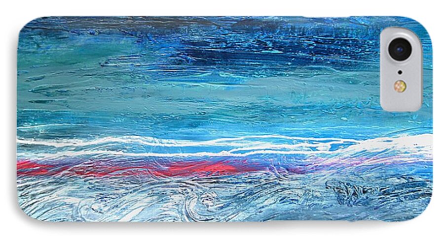 Magnificent Morning Abstract Seascape - Phone Case