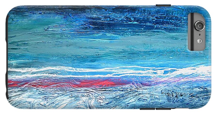 Magnificent Morning Abstract Seascape - Phone Case