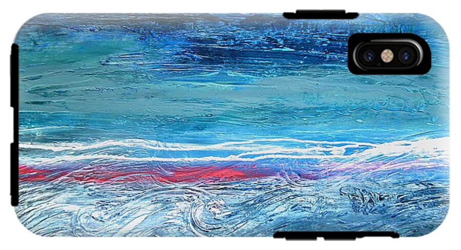 Magnificent Morning Abstract Seascape - Phone Case