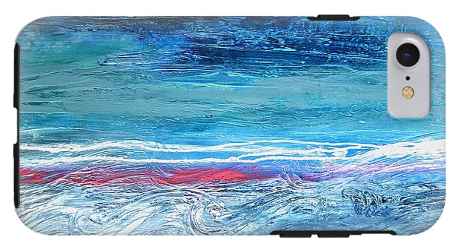 Magnificent Morning Abstract Seascape - Phone Case