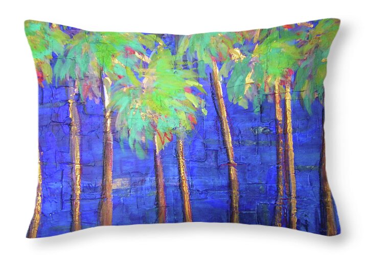 Palm Springs Getaway I - Throw Pillow