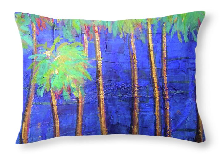 Palm Springs Getaway II - Throw Pillow
