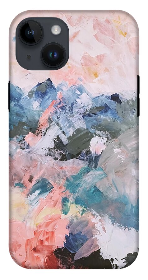 Pastel Mountains 1 - Phone Case