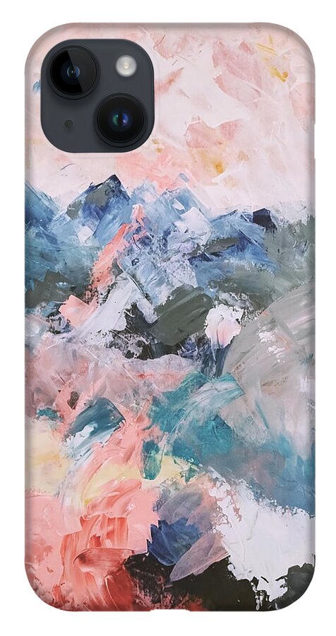 Pastel Mountains 1 - Phone Case