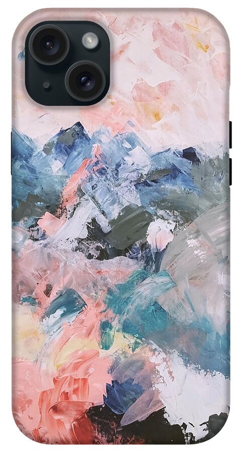 Pastel Mountains 1 - Phone Case