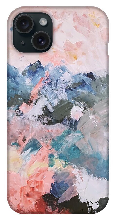 Pastel Mountains 1 - Phone Case
