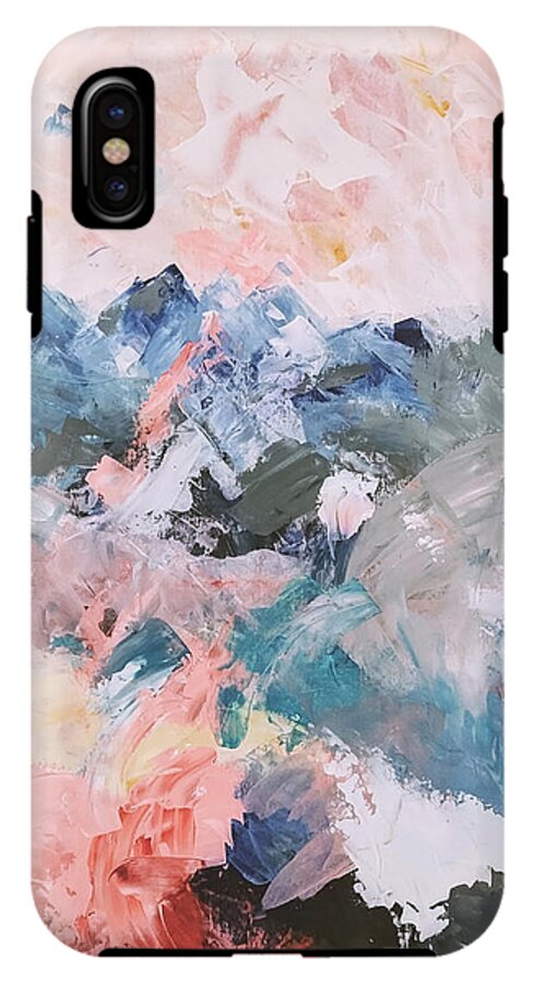 Pastel Mountains 1 - Phone Case