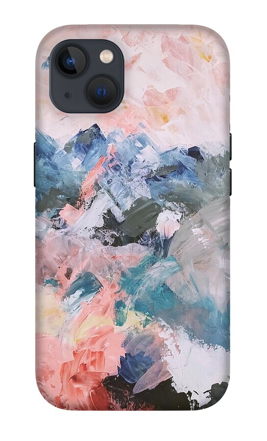 Pastel Mountains 1 - Phone Case