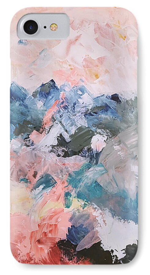 Pastel Mountains 1 - Phone Case