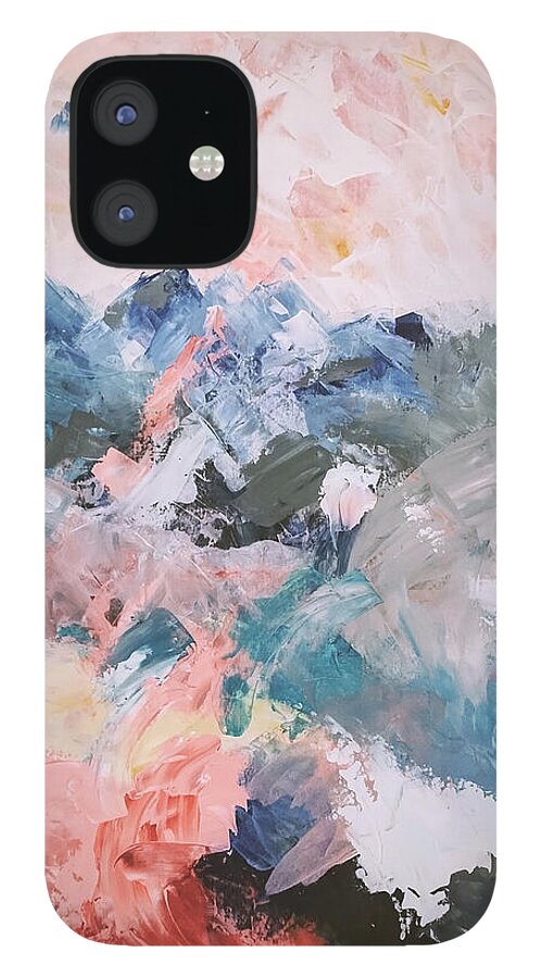 Pastel Mountains 1 - Phone Case