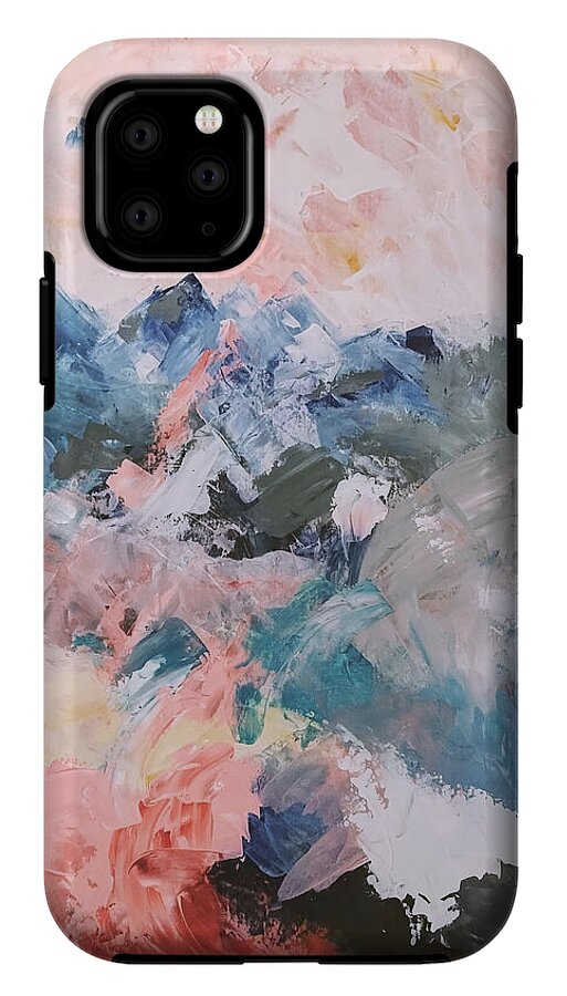 Pastel Mountains 1 - Phone Case