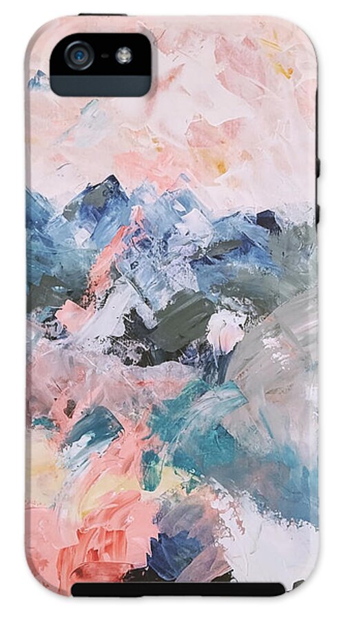 Pastel Mountains 1 - Phone Case
