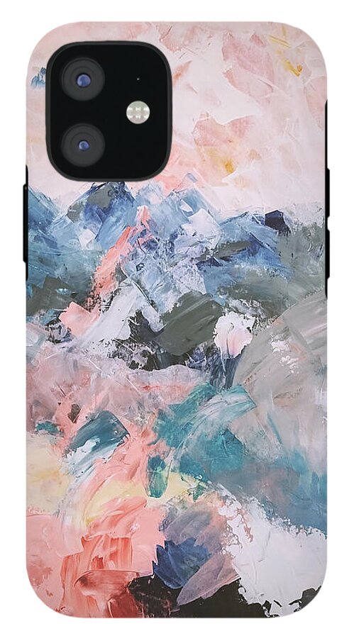 Pastel Mountains 1 - Phone Case
