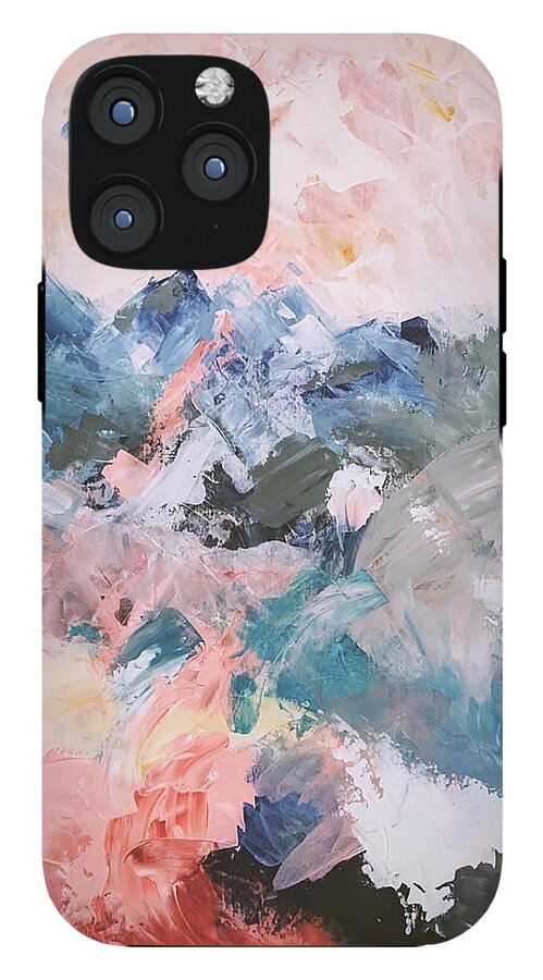 Pastel Mountains 1 - Phone Case