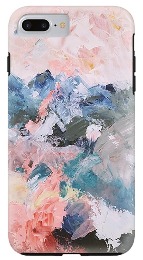 Pastel Mountains 1 - Phone Case