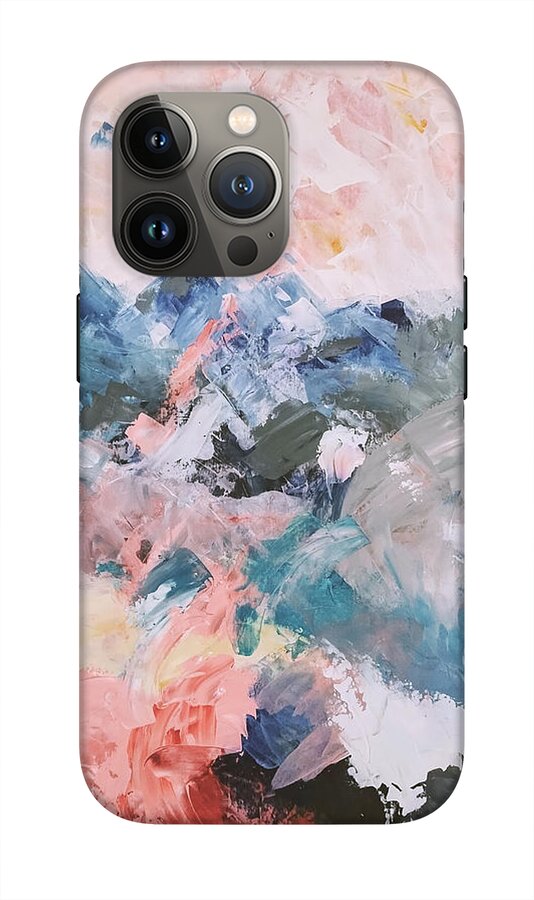 Pastel Mountains 1 - Phone Case