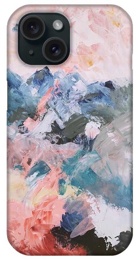 Pastel Mountains 1 - Phone Case